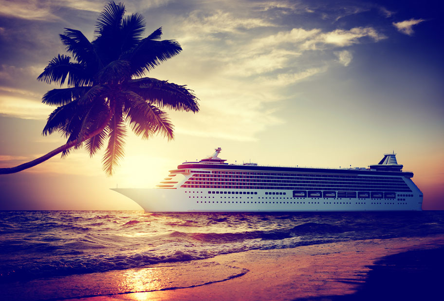 Karibik Kreuzfahrtschiff Sonnenuntergang Karibik Kreuzfahrten Empfehlung