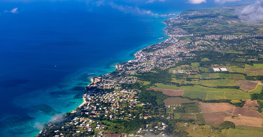 Barbados Reisetipps - Insel Luftaufnahme Barbados Reisetipps, Länderinformationen Luftaufnahme