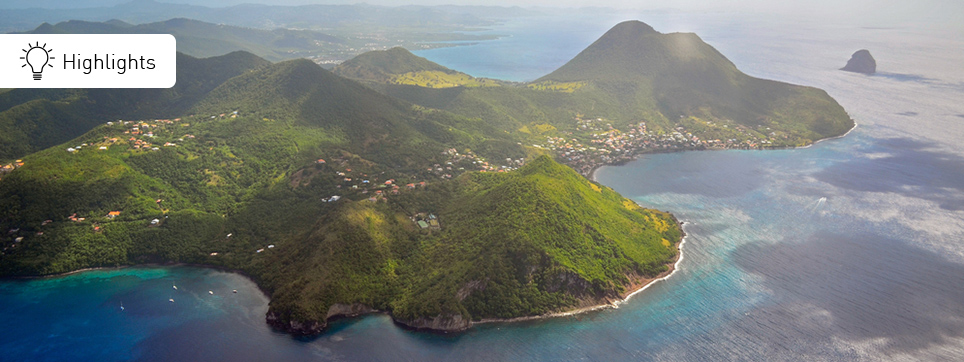 Martinique Aerial Drone Martinique Highlights