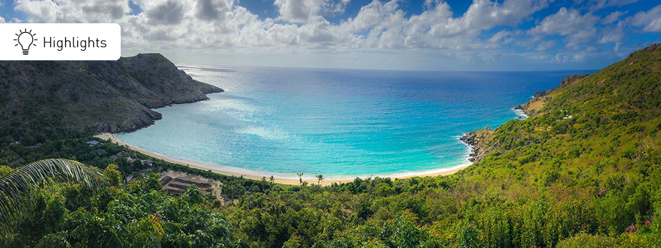 St. Barth Beach Highlights St. Barts highlights