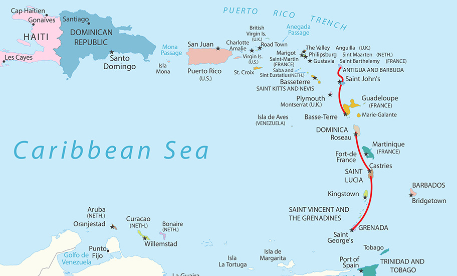 Karibik Inselhopping buchen Dom Rep Kuba Grenada