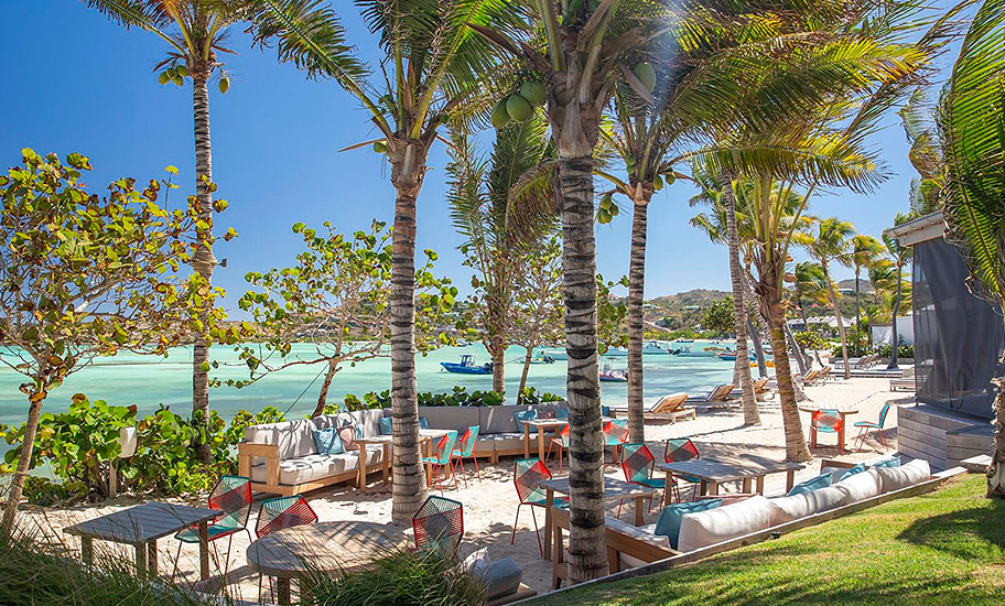 St. Barts Badeurlaub Kanu Schnorcheln Strand Paradies