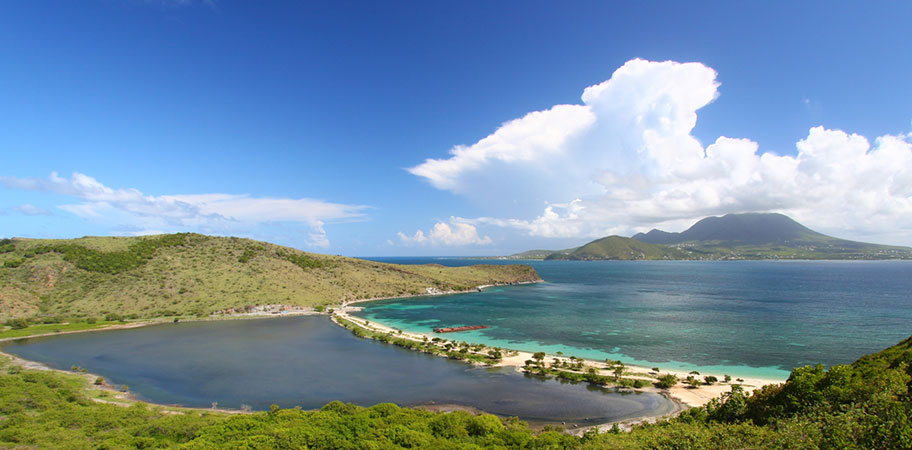 Strand St.kitts Nevis Badeferien Strandurlaub