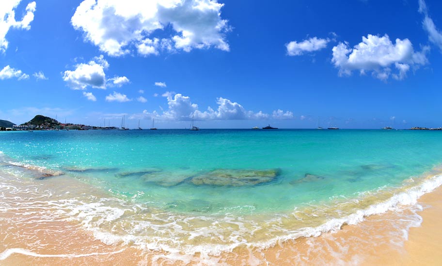 St. Martin Badeferien Strandferien Traumstrand buchen