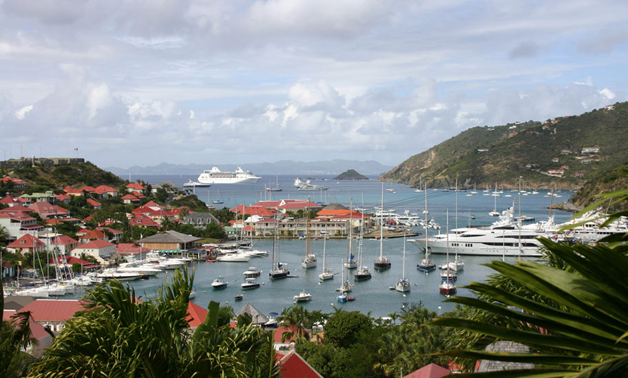 St. Barth Yachthafen Luxus Prominente